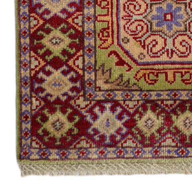 Detail image of 2' 1 x 5' 6 Hand Knotted Kazak Runner Rug