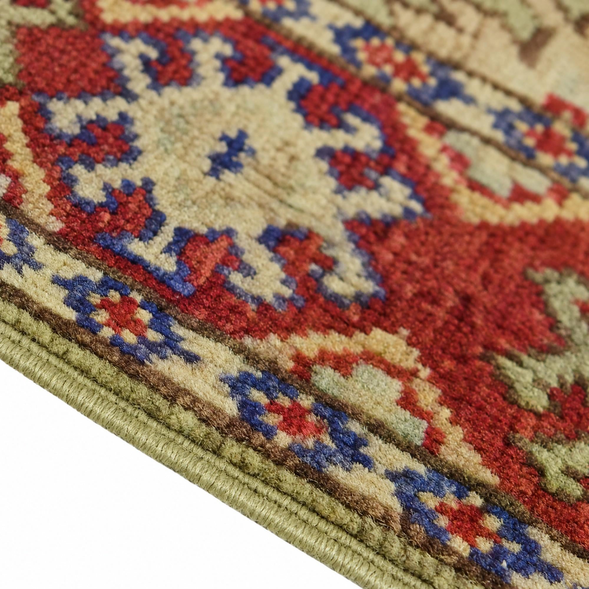 65cm x 170cm Hand Knotted Kazak Runner Rug