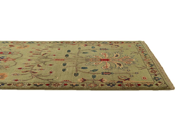 Detail image of 2' 9 x 9' 3 Hand Knotted Kazak Runner Rug