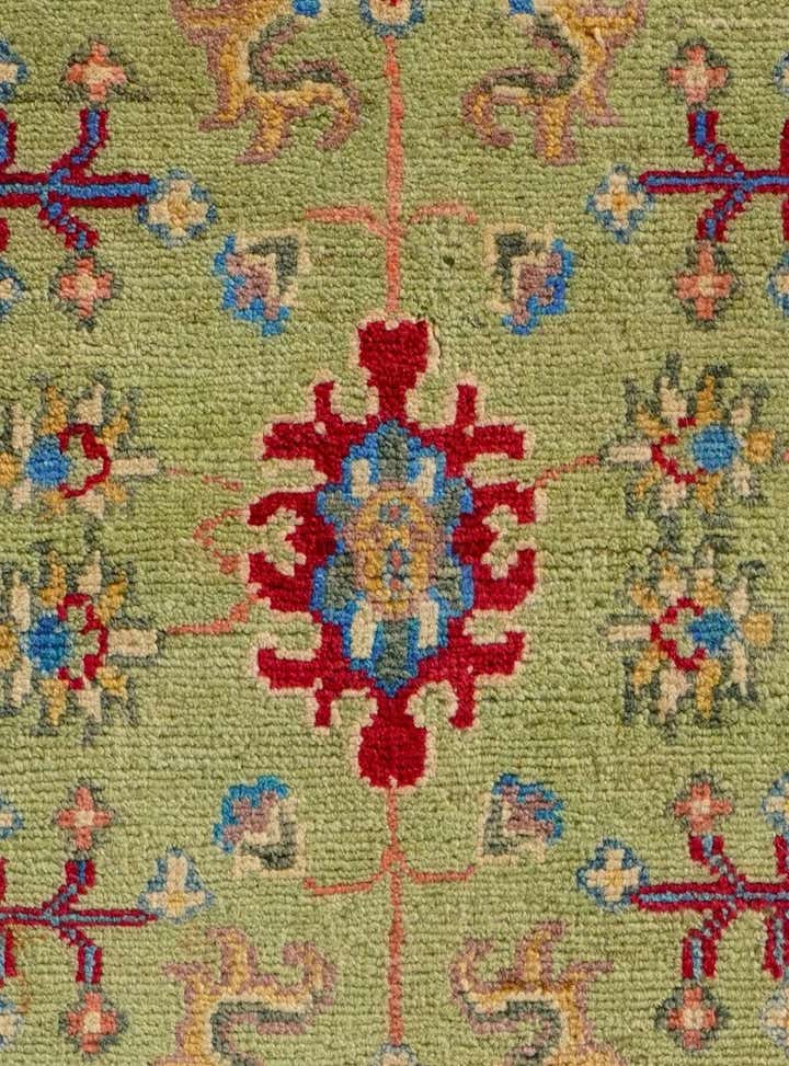 2' 1 x 6' 3 Hand Knotted Kazak Runner Rug