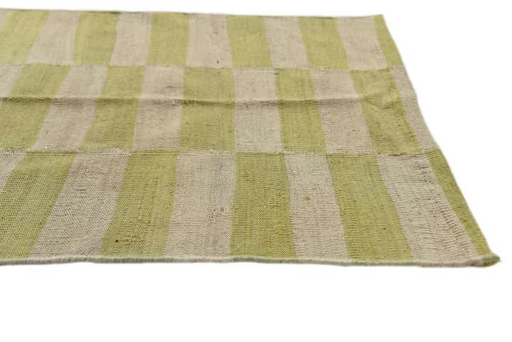2' 6 x 9' 7 Hand Woven Kilim Modern Wool Runner Rug