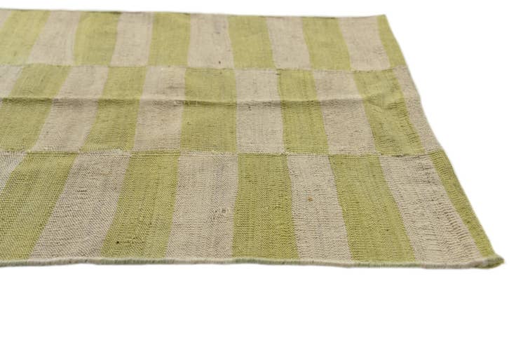 Detail image of 2' 6 x 9' 7 Hand Woven Kilim Modern Wool Runner Rug
