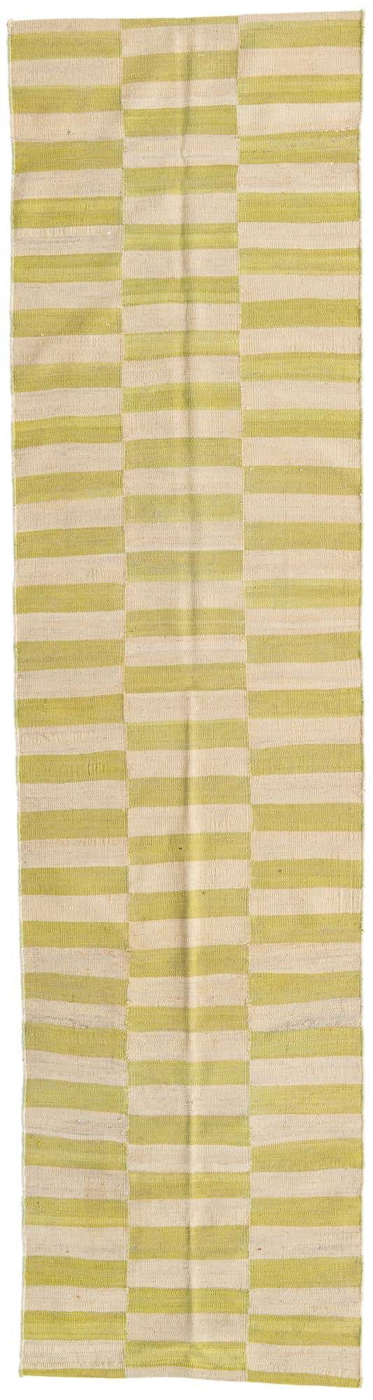 2' 6 x 9' 7 Hand Woven Kilim Modern Wool Runner Rug
