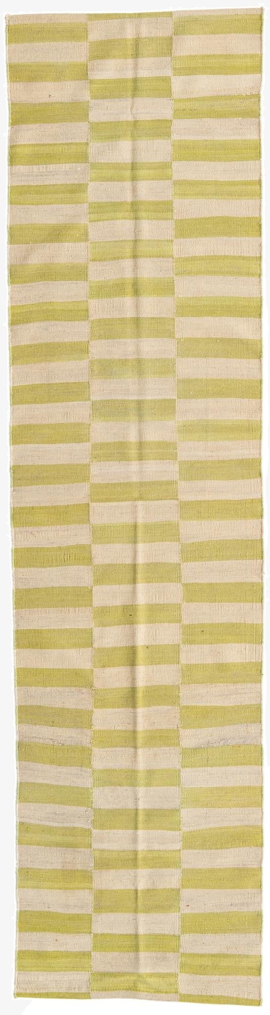 2' 6 x 9' 7  Hand Woven Kilim Modern Wool Runner Rug