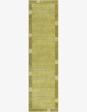 Light Green Loft Runner Rug