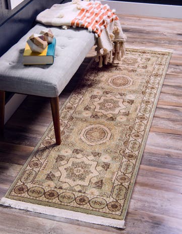 2' 7 x 10' Mamluk Runner Rug