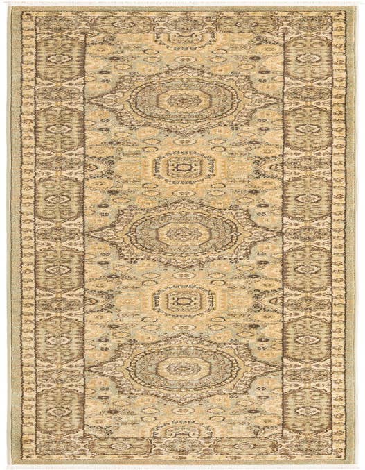 Detail image of 2' 7 x 10' Mamluk Runner Rug