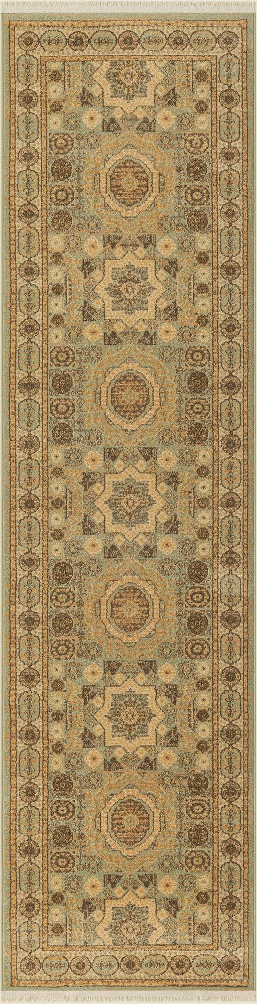 2' 7 x 10' Mamluk Runner Rug