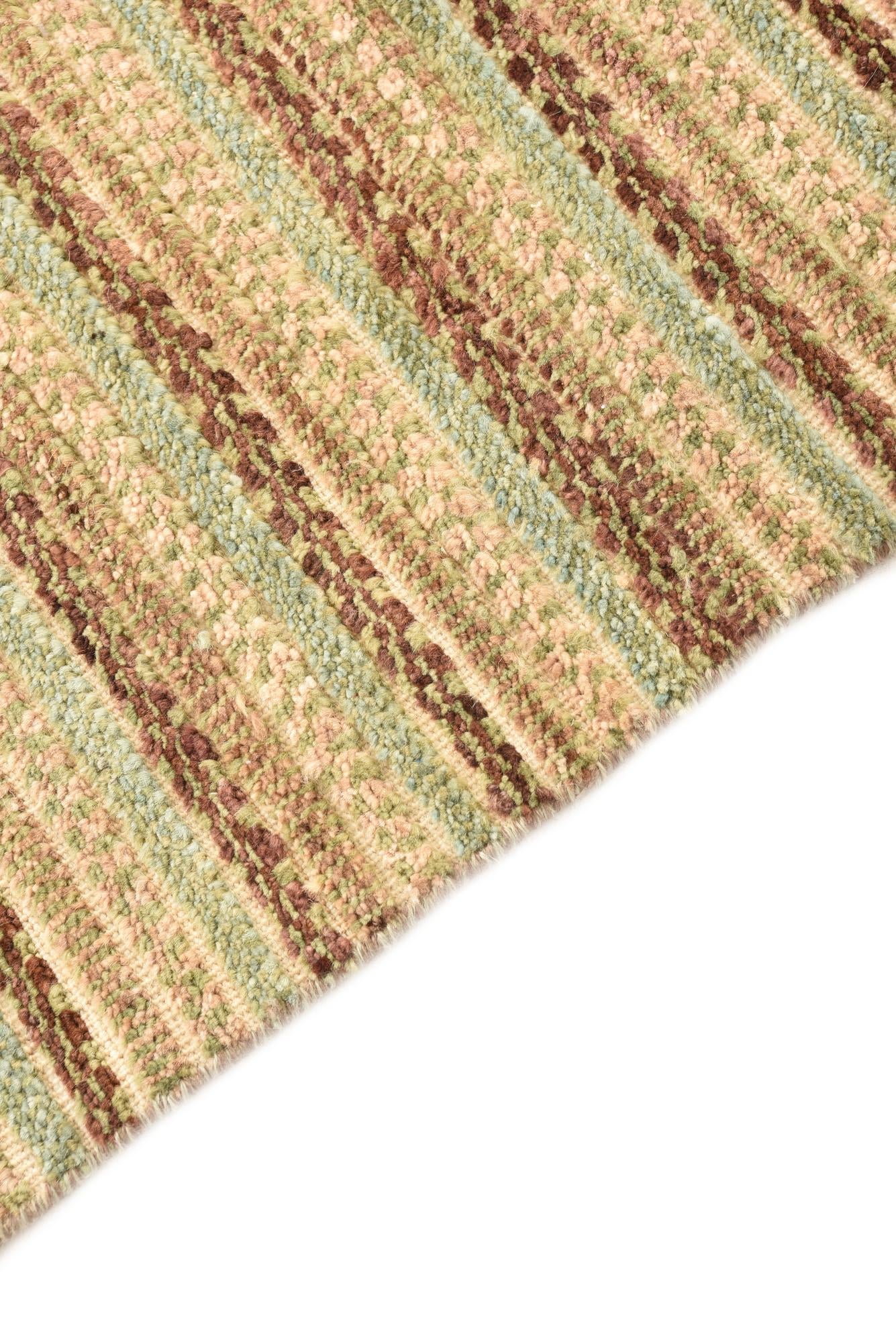 2' 7 x 10' 2 Hand Knotted Modern Ziegler Runner Rug