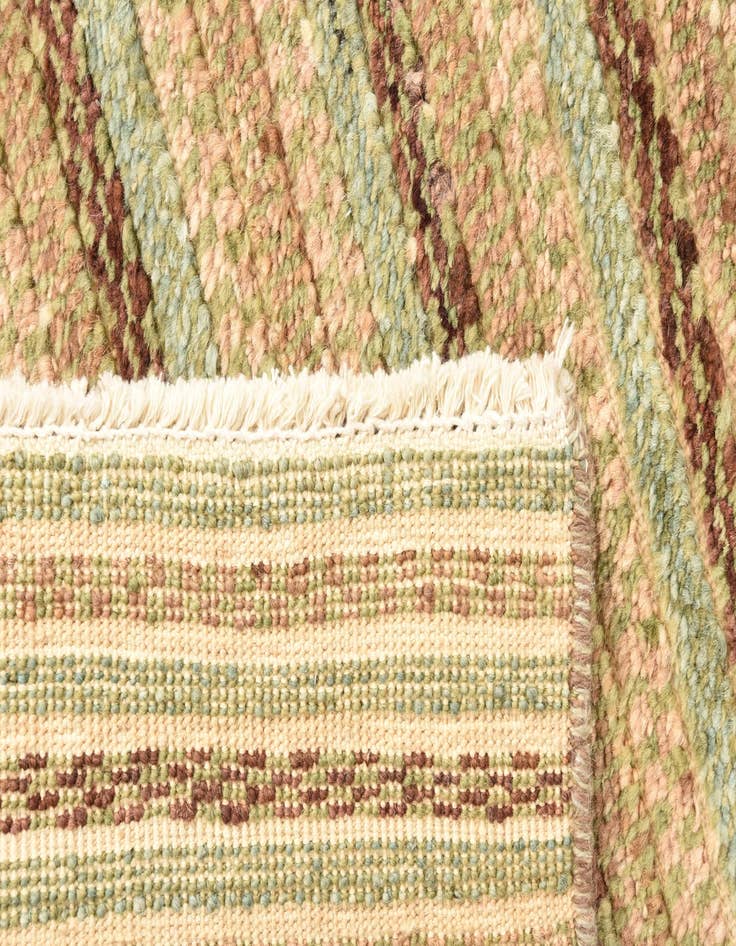 Detail image of 2' 7 x 10' 2  Hand Knotted Modern Ziegler Runner Rug