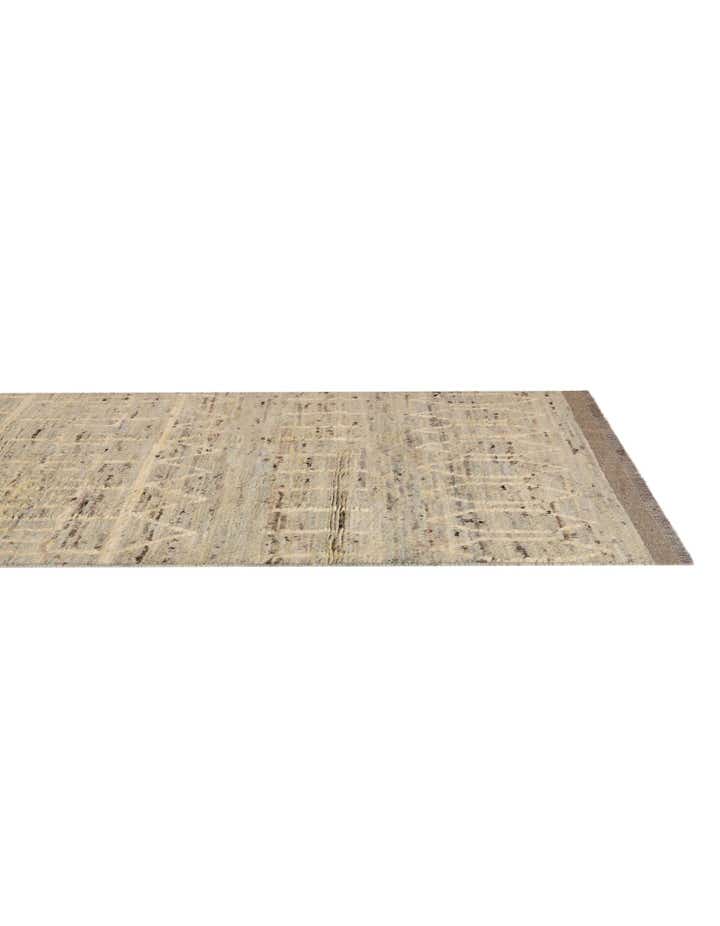 4' x 13' 10 Hand Knotted Moroccan Wool Runner Rug