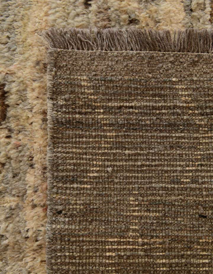 4' x 13' 10 Hand Knotted Moroccan Wool Runner Rug