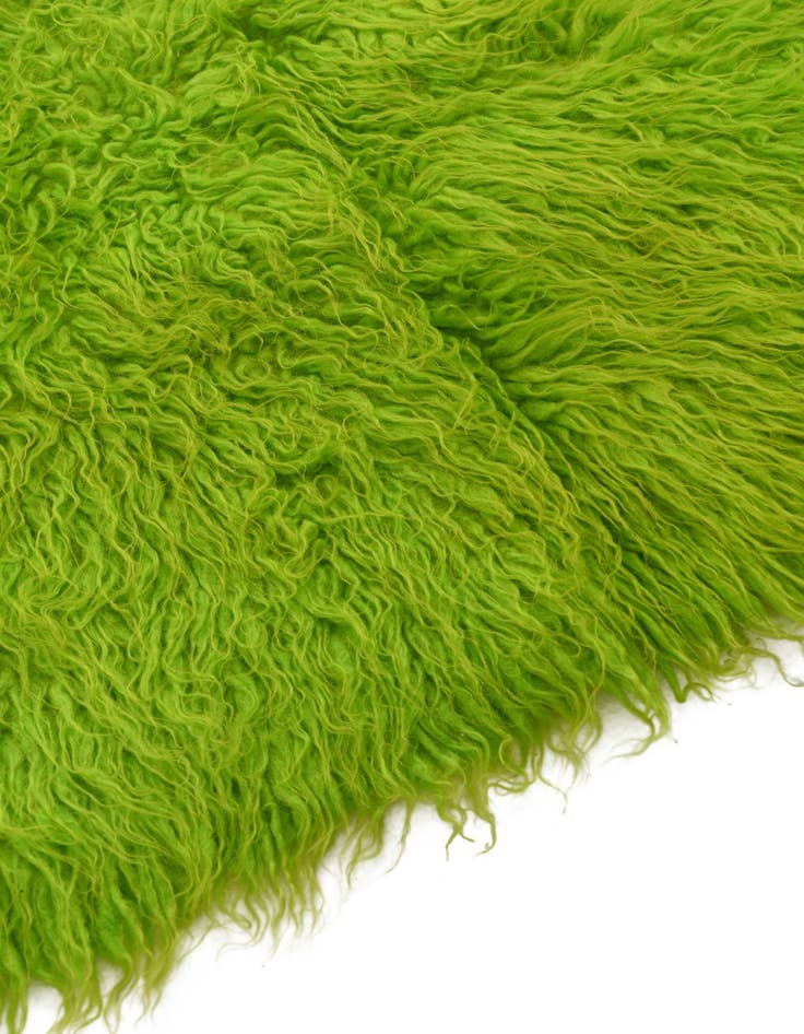 Detail image of 2' 1 x 4' 10  Hand Knotted Moroccan Wool Runner Rug