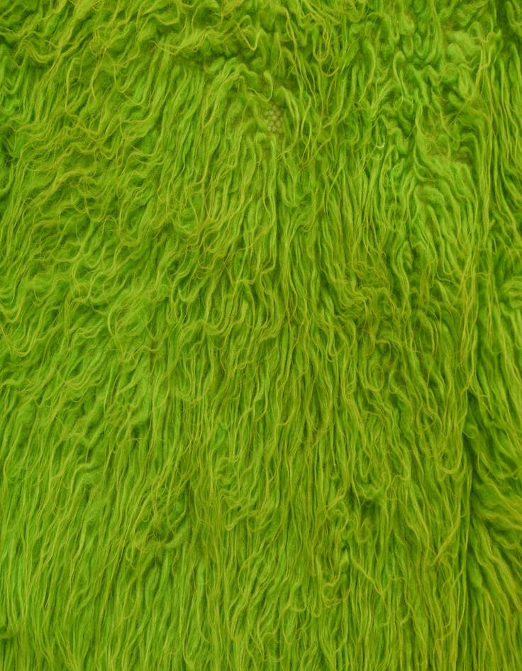 Detail image of 2' 1 x 4' 10  Hand Knotted Moroccan Wool Runner Rug