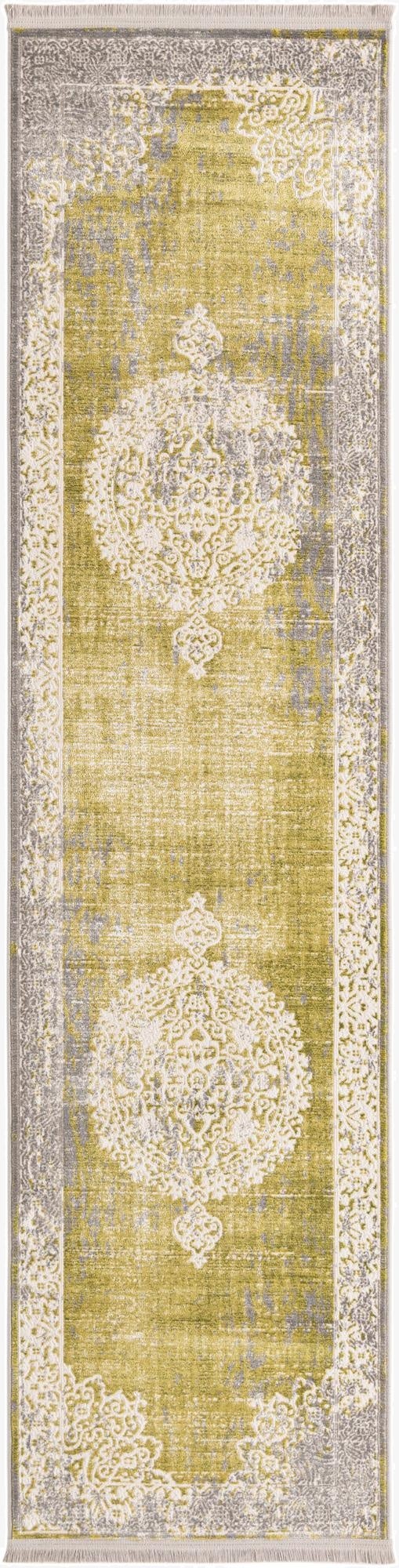 2' 7 x 10' New Vintage Runner Rug