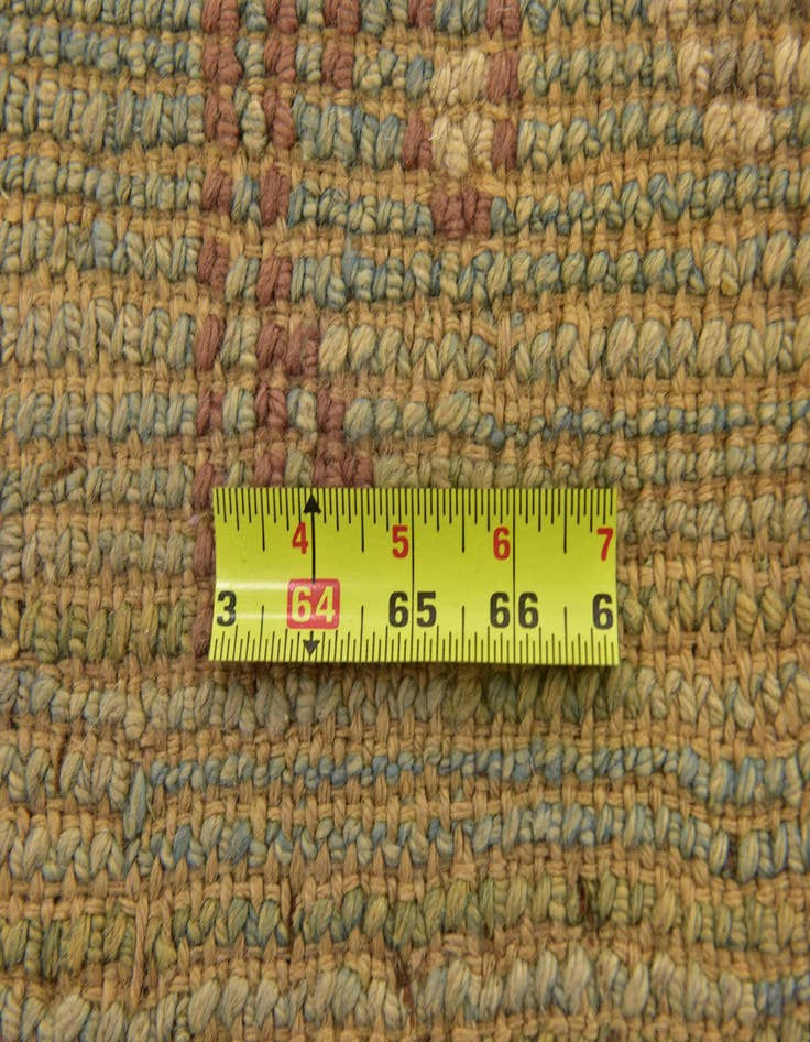 Detail image of 4' 5 x 7' 7  Hand Knotted Oushak Wool Runner Rug