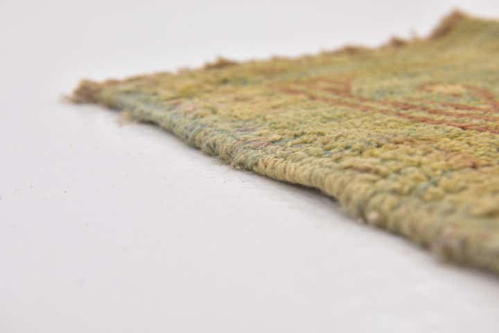 4' 5 x 7' 7 Hand Knotted Oushak Wool Runner Rug