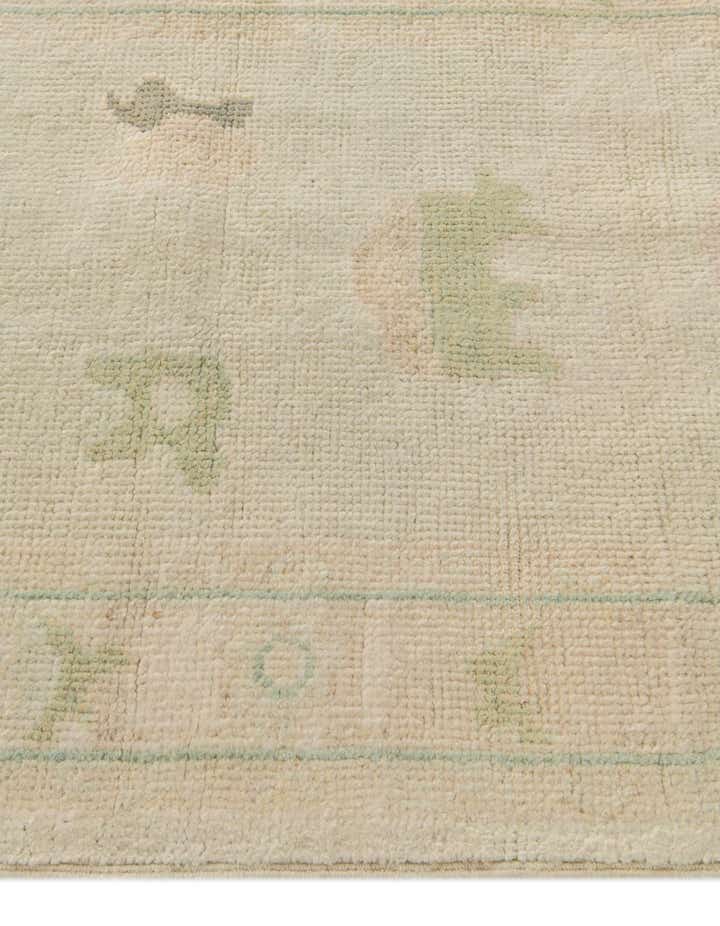 2' 9 x 10' 4 Hand Knotted Oushak Wool Runner Rug