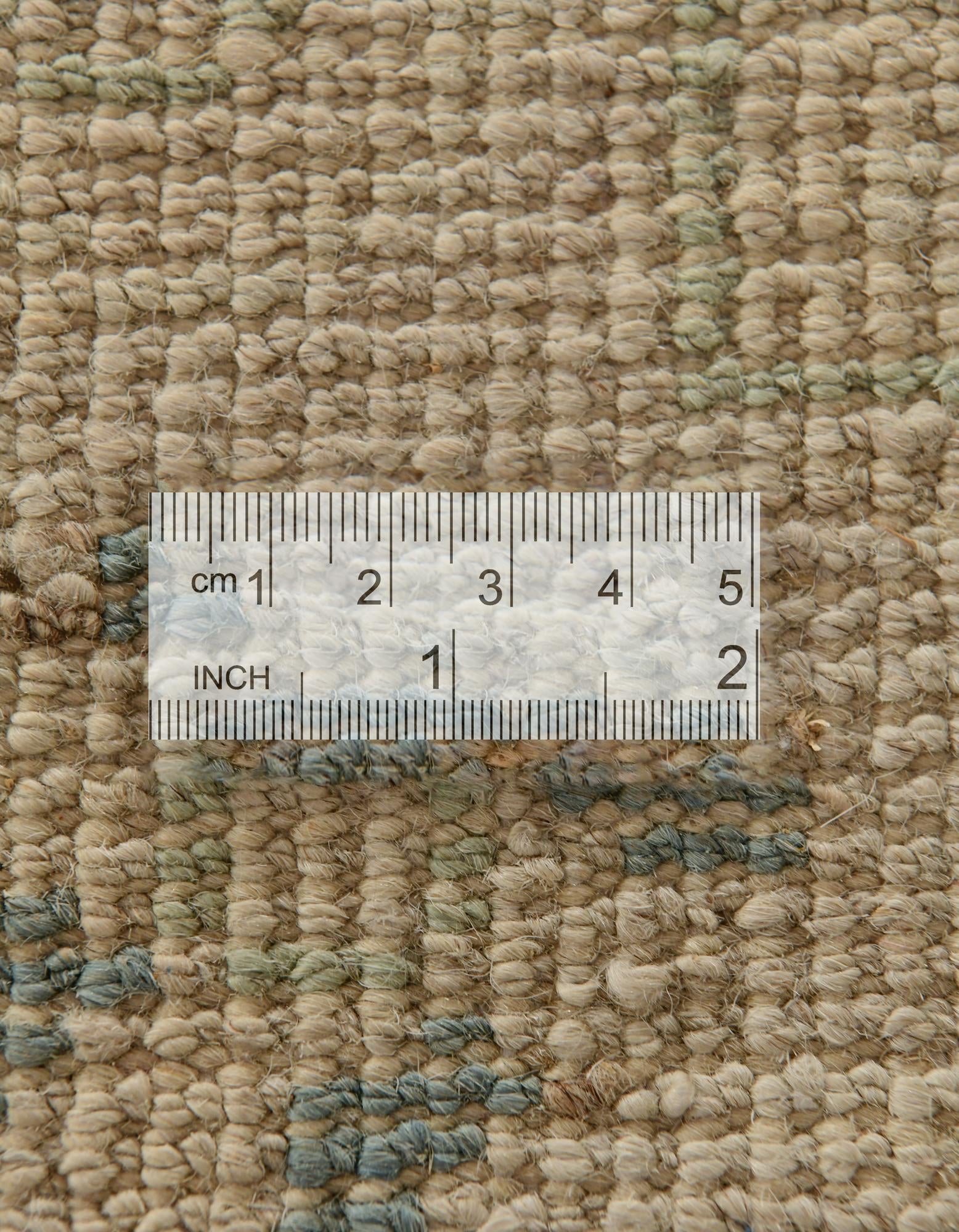 2' 9 x 10' 4 Hand Knotted Oushak Wool Runner Rug