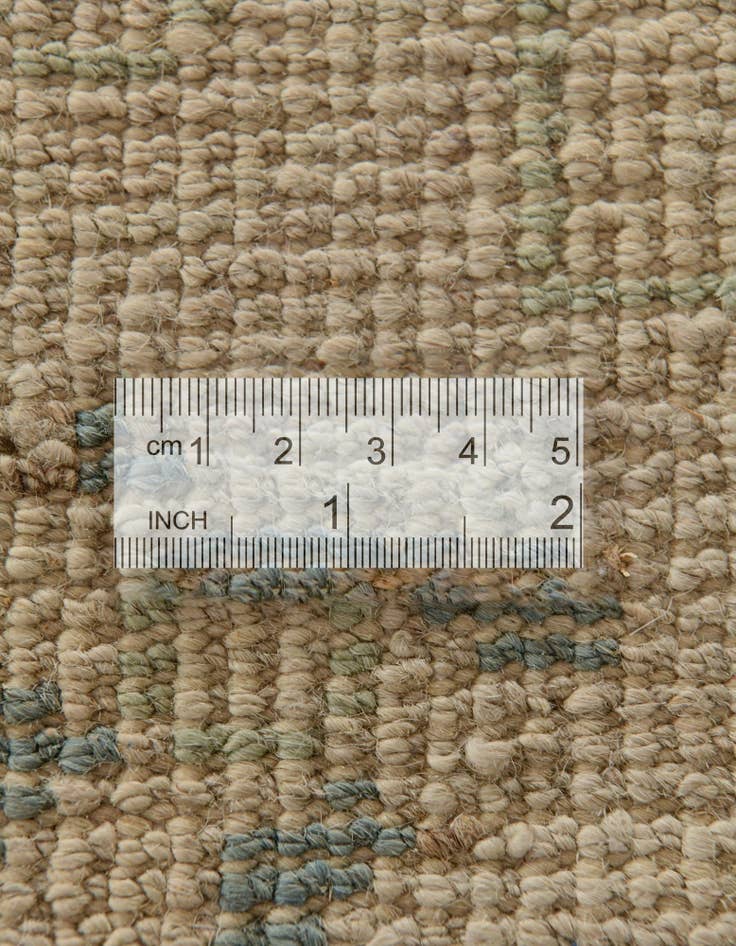 Detail image of 2' 9 x 10' 4  Hand Knotted Oushak Wool Runner Rug