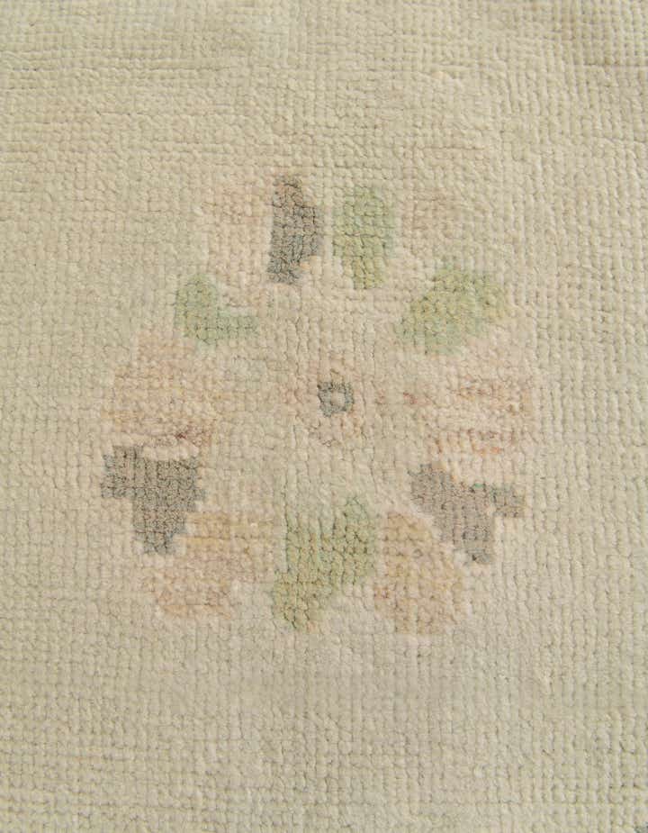 2' 9 x 10' 4 Hand Knotted Oushak Wool Runner Rug