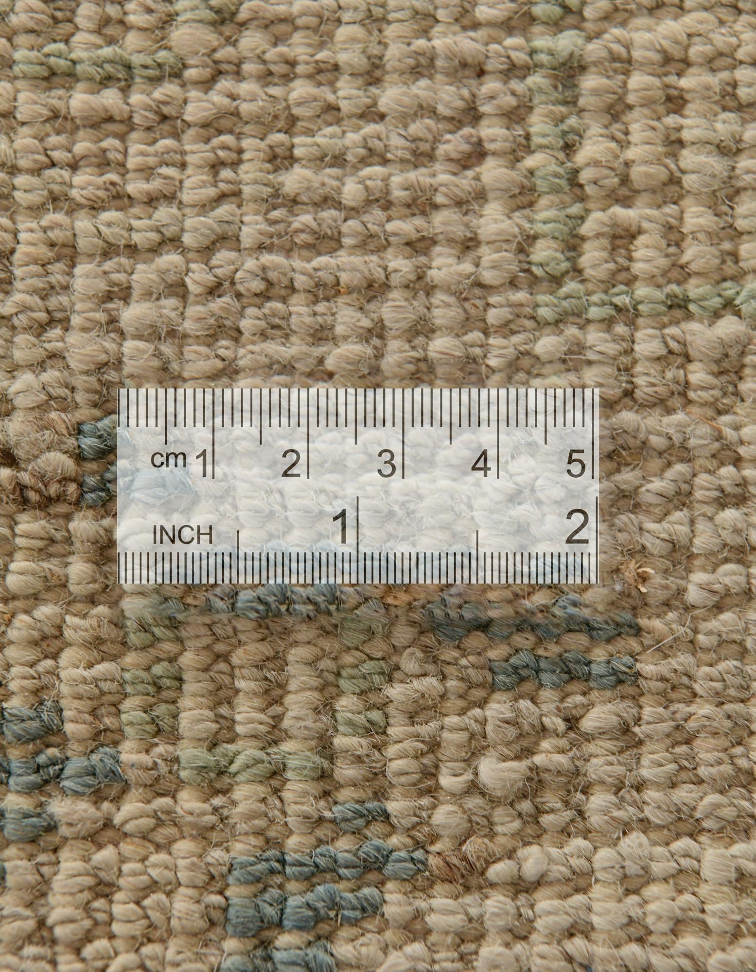 2' 9 x 10' 4 Hand Knotted Oushak Wool Runner Rug