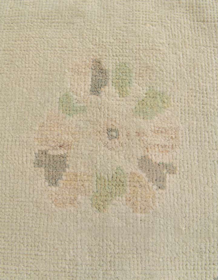 2' 9 x 10' 4 Hand Knotted Oushak Wool Runner Rug