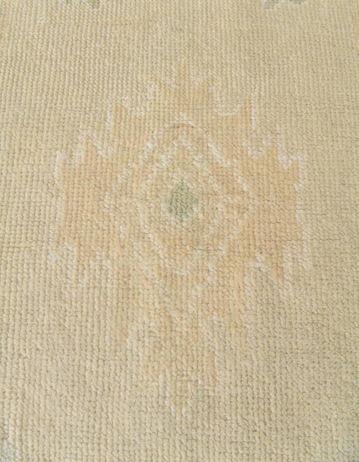 Detail image of 2' 8 x 10' 2  Hand Knotted Oushak Wool Runner Rug