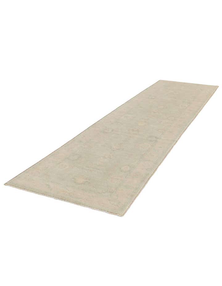 2' 10 x 11' 5 Hand Knotted Oushak Wool Runner Rug
