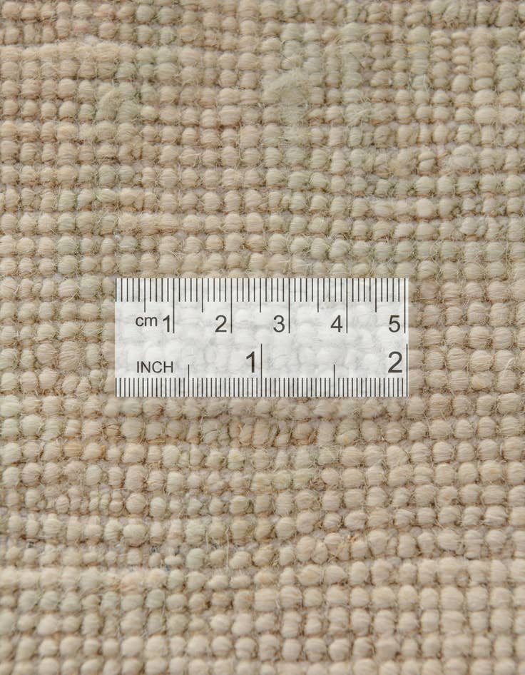 Detail image of 2' 10 x 11' 5  Hand Knotted Oushak Wool Runner Rug