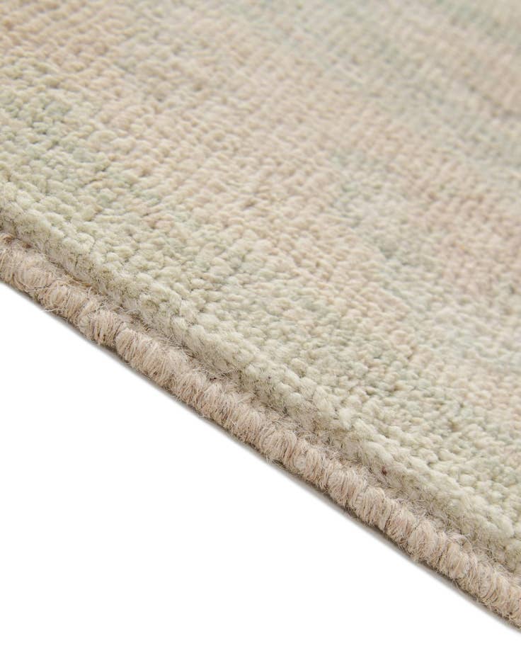 Detail image of 2' 10 x 11' 5 Hand Knotted Oushak Wool Runner Rug