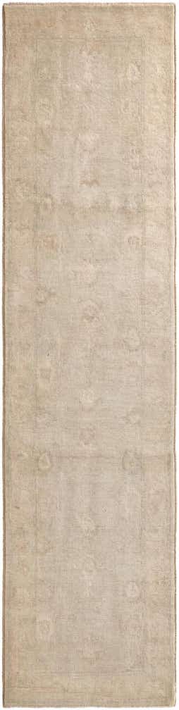 2' 10 x 11' 5 Hand Knotted Oushak Wool Runner Rug