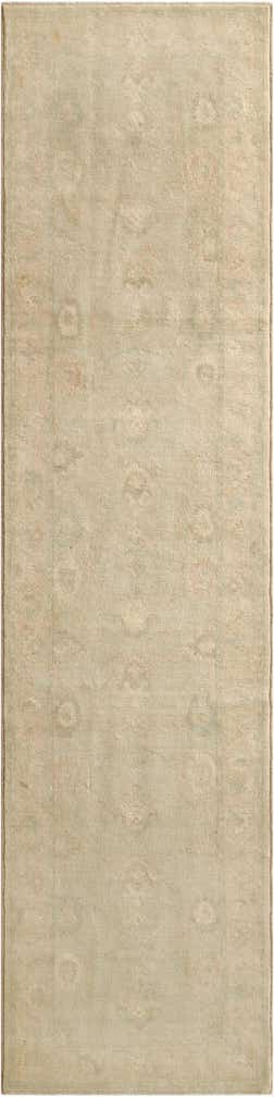 2' 10 x 11' 5 Hand Knotted Oushak Wool Runner Rug