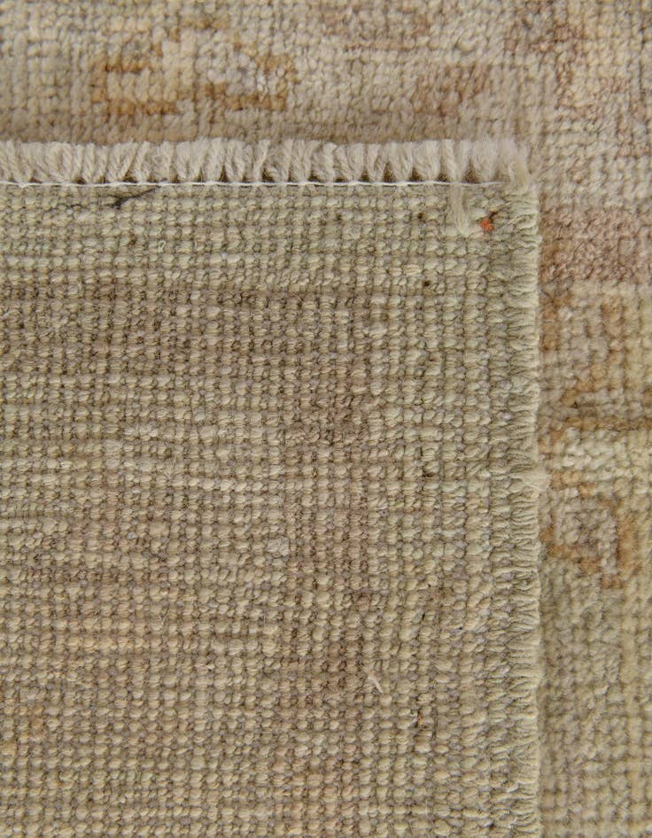 Detail image of 2' 9 x 9' 10  Hand Knotted Oushak Wool Runner Rug