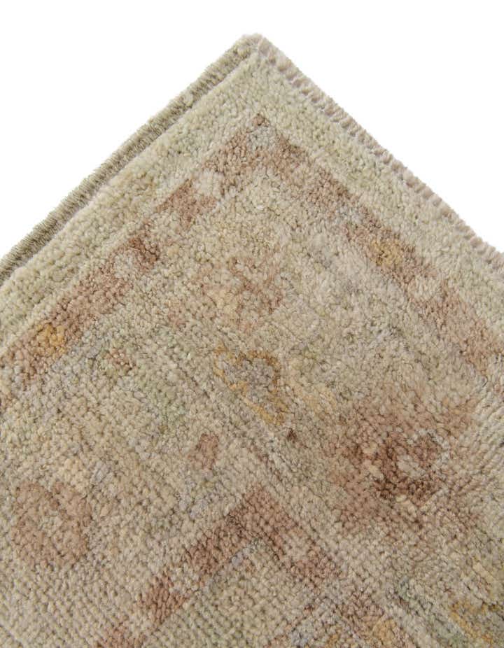 2' 9 x 9' 10 Hand Knotted Oushak Wool Runner Rug