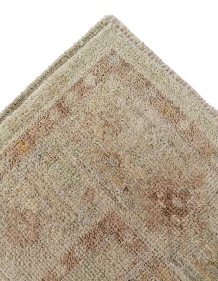 2' 9 x 9' 10 Hand Knotted Oushak Wool Runner Rug
