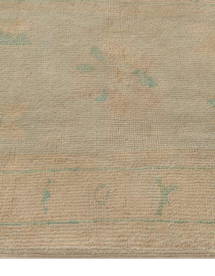 2' 8 x 7' 10 Hand Knotted Oushak Wool Runner Rug