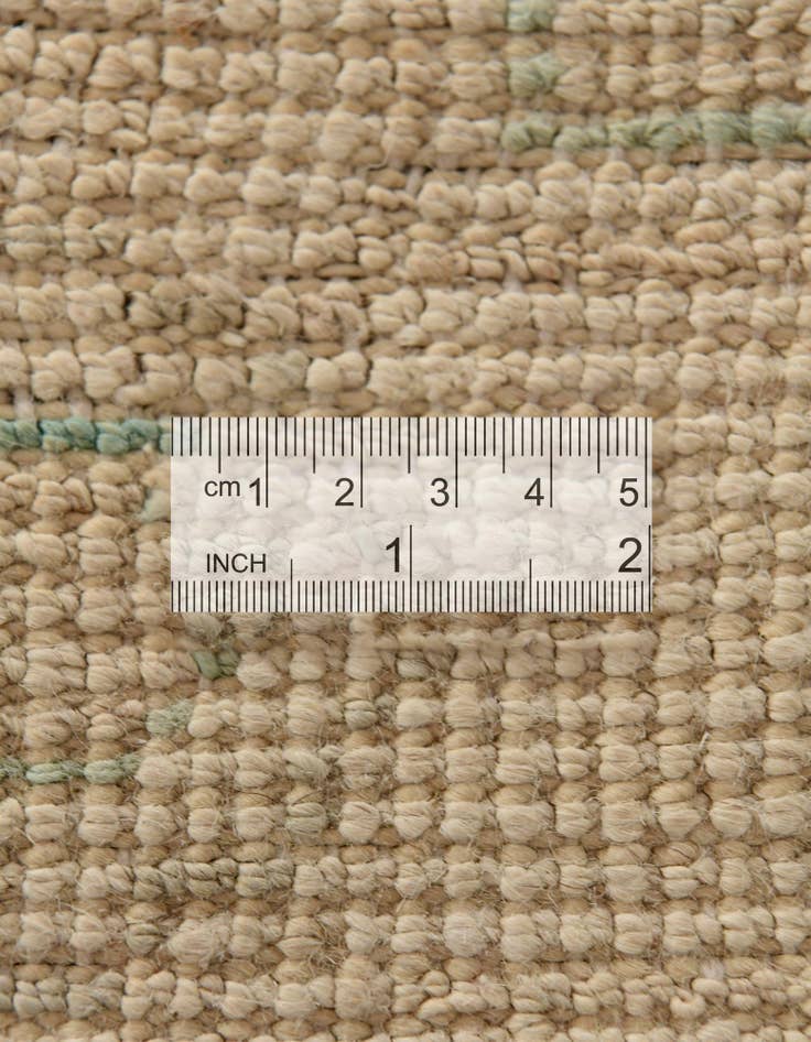 Detail image of 2' 8 x 7' 10  Hand Knotted Oushak Wool Runner Rug