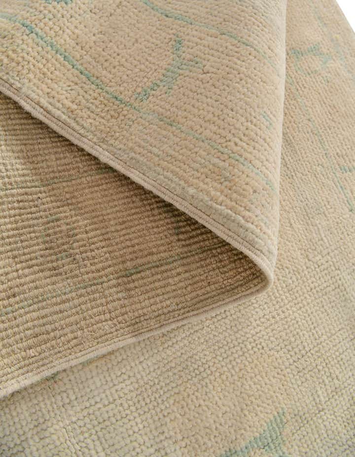 2' 8 x 7' 10 Hand Knotted Oushak Wool Runner Rug