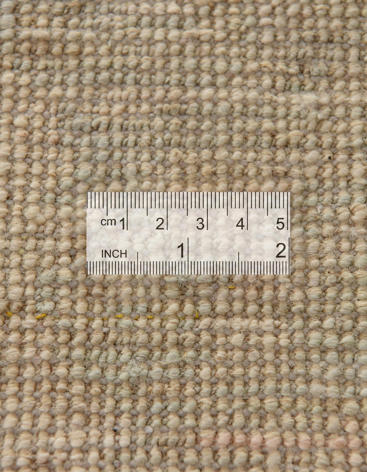2' 10 x 9' 5 Hand Knotted Oushak Wool Runner Rug