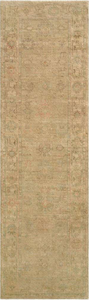 2' 10 x 9' 5 Hand Knotted Oushak Wool Runner Rug