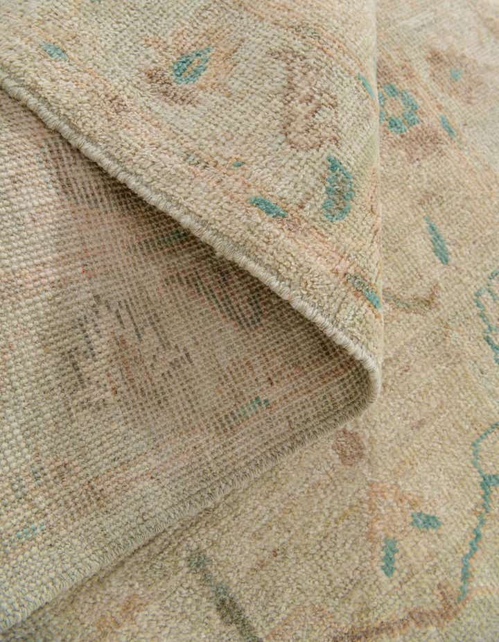 2' 10 x 9' 9 Hand Knotted Oushak Wool Runner Rug