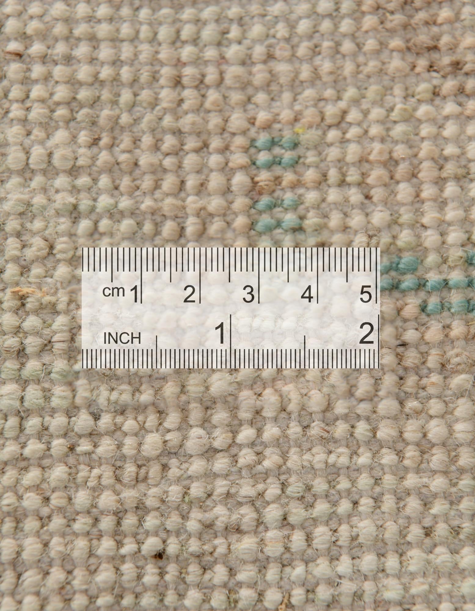 2' 10 x 9' 9 Hand Knotted Oushak Wool Runner Rug