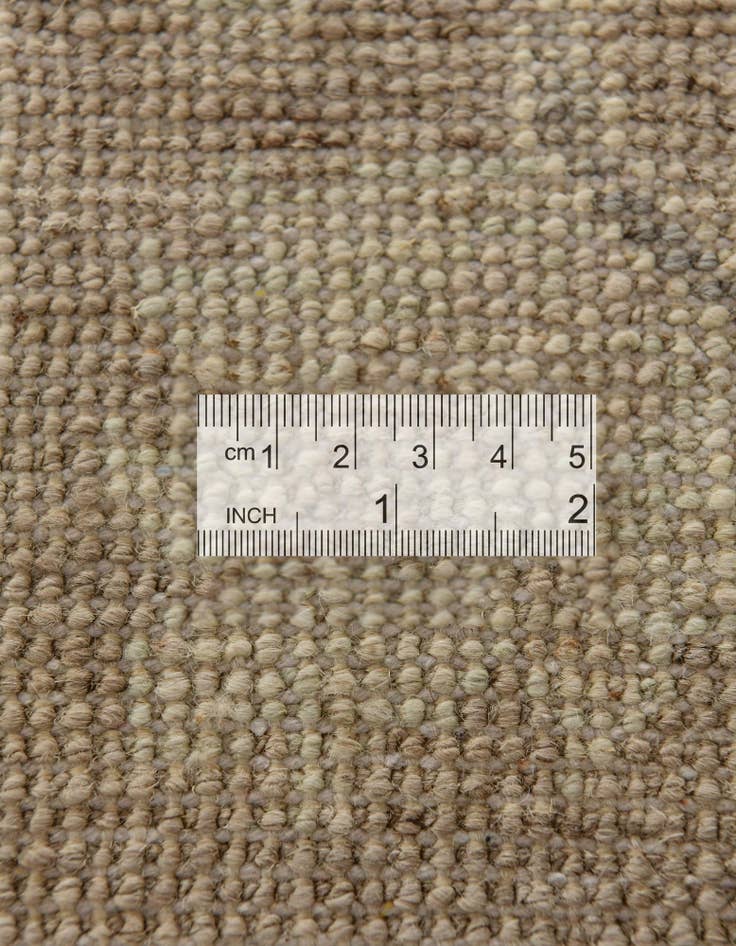 Detail image of 2' 11 x 11' 6  Hand Knotted Oushak Wool Runner Rug