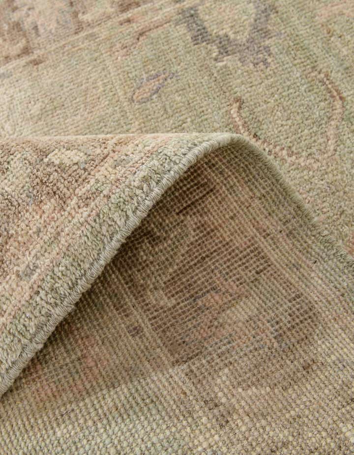 2' 11 x 11' 6 Hand Knotted Oushak Wool Runner Rug