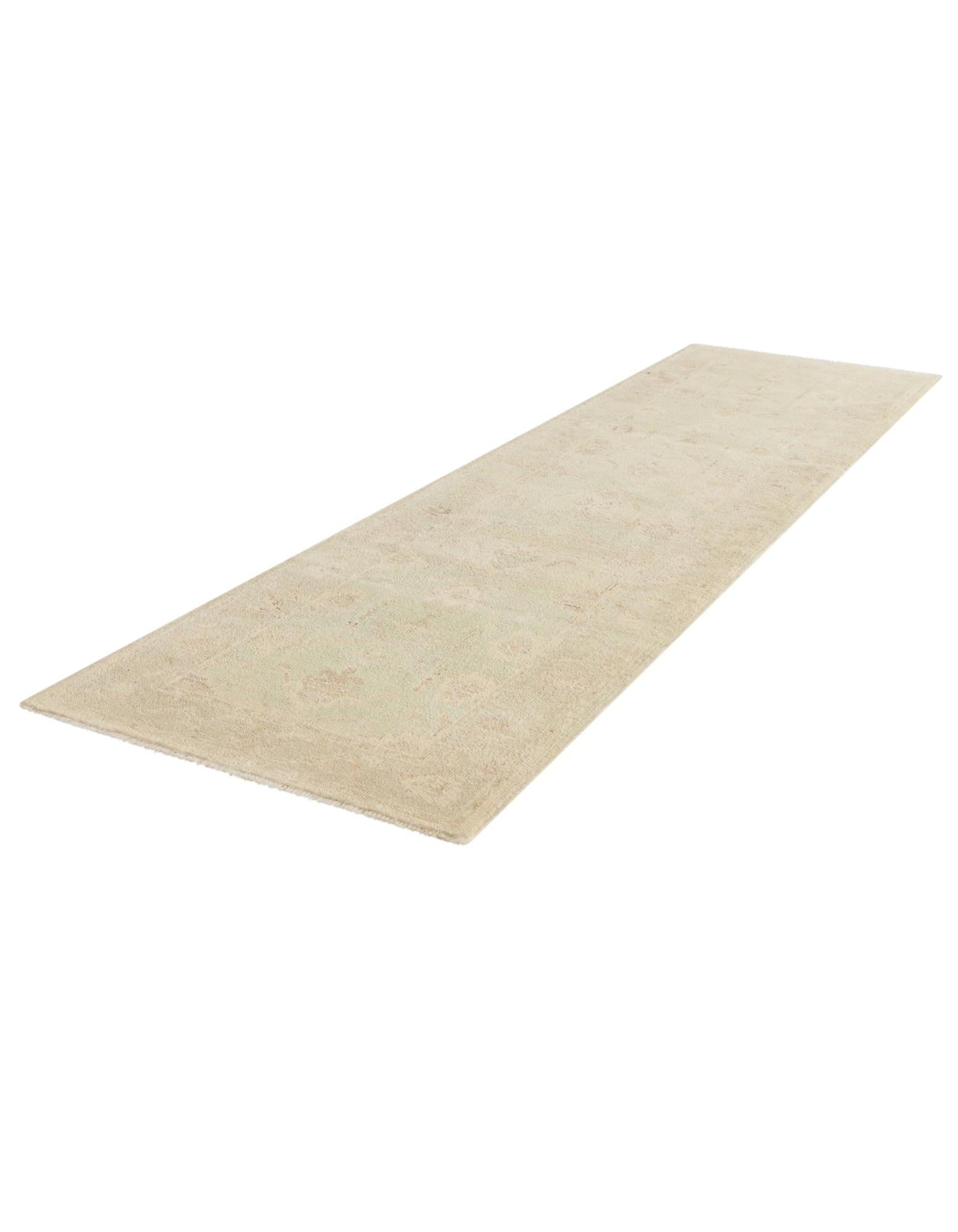 2' 10 x 9' 9 Hand Knotted Oushak Wool Runner Rug