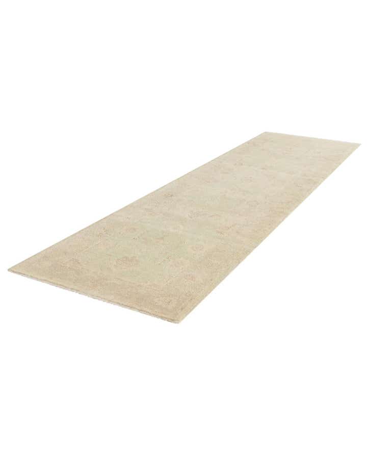 2' 10 x 9' 9 Hand Knotted Oushak Wool Runner Rug