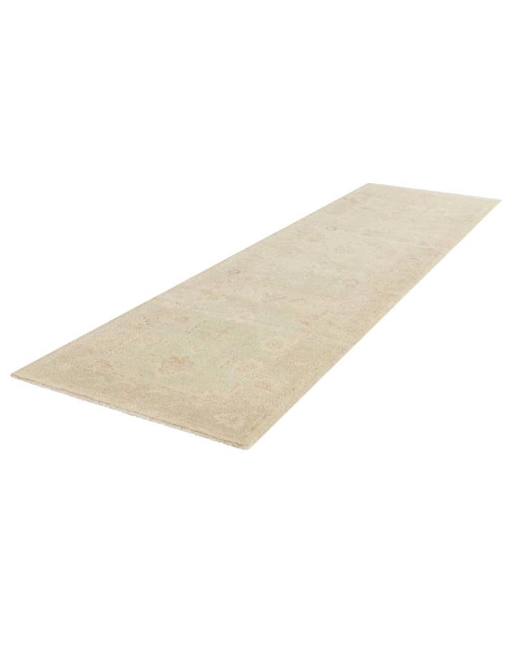 Detail image of 2' 10 x 9' 9 Hand Knotted Oushak Wool Runner Rug