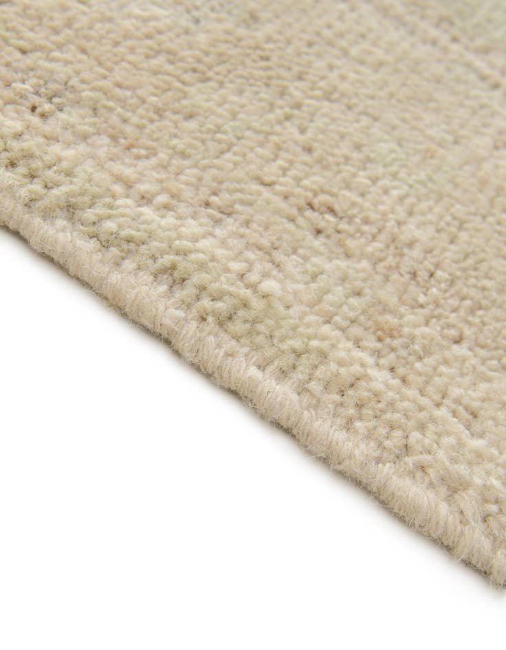 Detail image of 2' 10 x 9' 9  Hand Knotted Oushak Wool Runner Rug