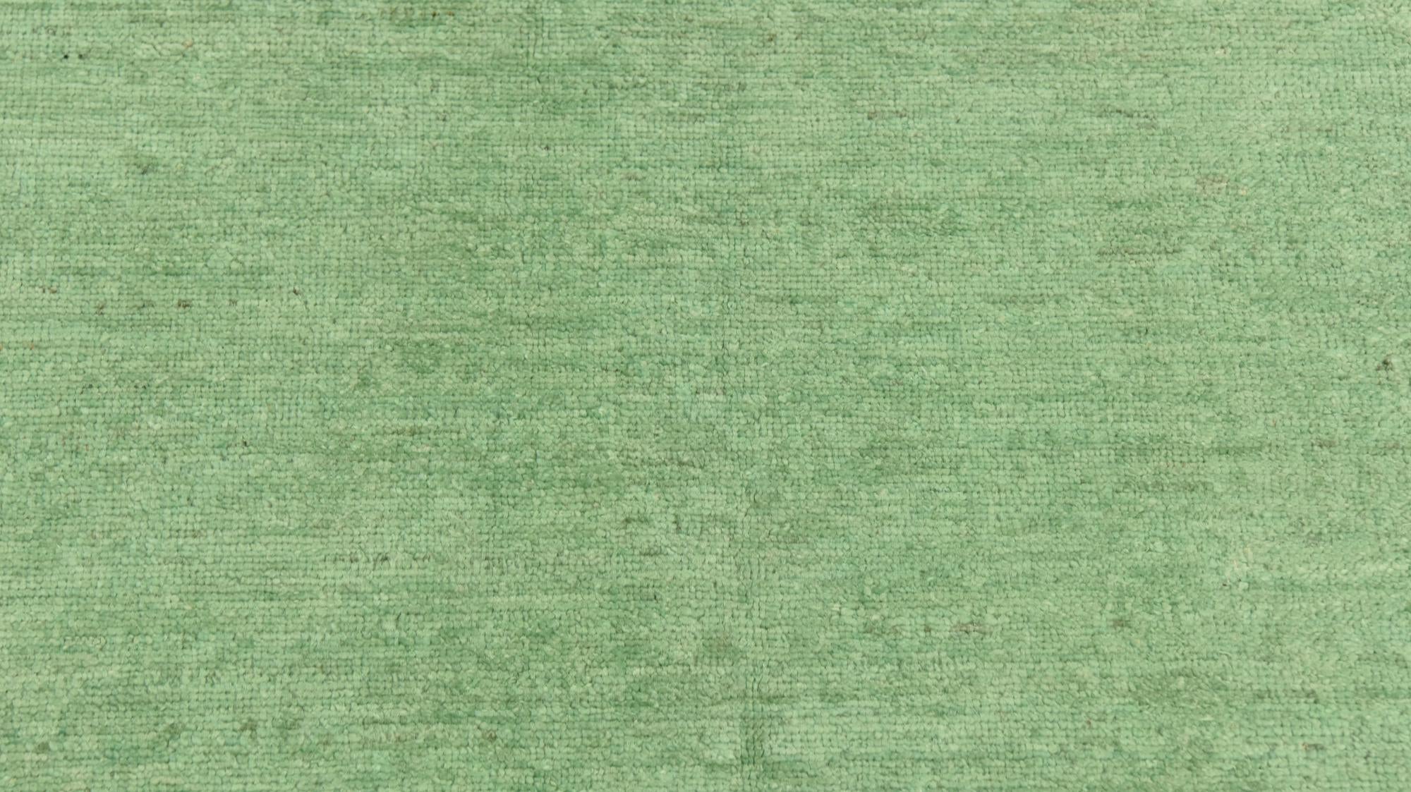 4' 10 x 9' 10 Hand Knotted Over-Dyed Ziegler Runner Rug